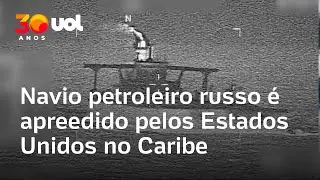 Navio petroleiro &eacute; interceptado pelo ex&eacute;rcito dos EUA no Caribe com bandeira falsa