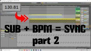 Daily Decibel 135 - Syncing the Sub Frequency to the BPM - Part 2