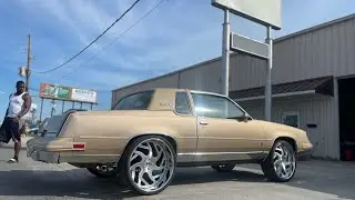GBODY OLDSMOBILE CUTLASS ON 24INCH FORGIATOS