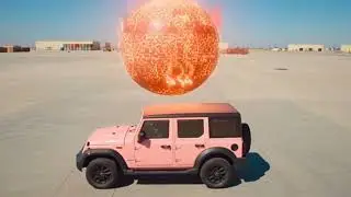 Giant Demolition Ball vs Luxury Cars | Death Well 4K Cinematic Destruction