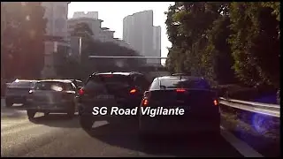 15jan2026 aye lane changing accident btw comfort taxi #SHD5516R &  bmw x1 #SPC5571E