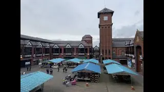 NOW DEMOLISHED Old 1980s Otis Lifts @ The Galleries Shopping Centre, Wigan