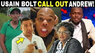 OMG! Barbados Prime Minister DISS Andrew Holness! Usain Next Prime Minister? Rhoda Crawford Get RUSH