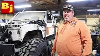 How to Mount a Tire Bigger than you can Carry🤯 and What is the Wheelbase of the Comancheep?🙈