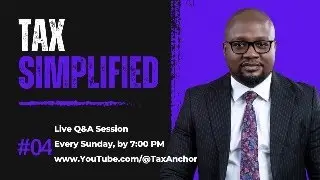 LIVE: Ask a TAX EXPERT Your Tax Questions NOW - Tax Simplified Episode 4
