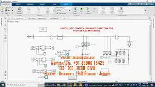 FUZZY LOGIC CONTROLLER BASED DSTATCOM FOR VOLTAGE SAG MITIGATION