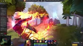 Lina Arcana Fiery Soul of the Slayer & Golden Wyrmwrought Flare & Disciple of the Wyrmwrought Flame
