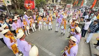 Kedarnath Dhol Tasha Pathak 🔥At Siddhivinayak Palkhi Sohala 2026 | Best Dhol Tasha Performance 👌 