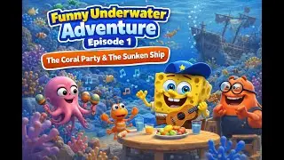 The Red Sponge&rsquo;s First Ocean Adventure