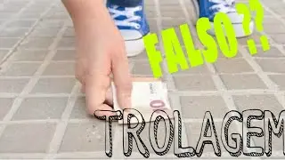 TROLANDO Pessoas Na Rua Com DINHEIRO FALSO (ft-NossoFutebol)