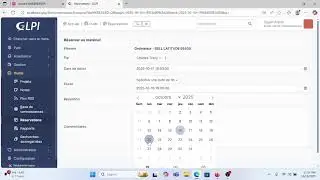 Gestion de  Reservations sur GLPI version 10