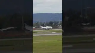 Rex Saab 340B on taxi way Charlie