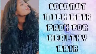 Coconut milk for healthy hair 🤗 |anaswara| |beautytips| |natural| |malayalam|