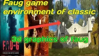 Faug game environment of classic mode