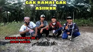 Gokil !! Spot Ini Di Huni Ikan Predator Air Tawar || Cesting bareng angler belitung