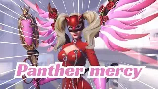 ☆NEW☆PANTHER MERCY SKIN SHOWCASE💗PERSONA 5 COLLAB | OVERWATCH 2 SEASON 18
