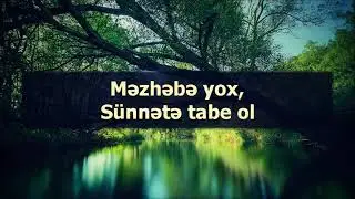 #973 Məzhəbə yox, Sünnətə tabe ol ¦¦ Abu Zeyd