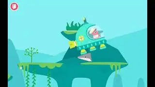 Dinosaur 🦕 Submarine adventure journey | Learn sea animals, fishes and coral species 🪸