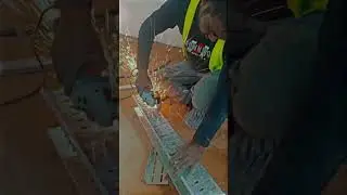 cable tray cutting Grinder #cabletray #electrical #howtomakecookingoilathome #electrician