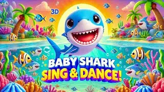 BABY SHARK DANCE#Baby Shark doo doo# kids Song #Baby Shark fin song # EN Universe #nursery rhymes