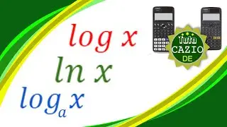 CASIO fx-991DE X logarithmus (log, ln) ➡️ 82, 85, 87DE X✅