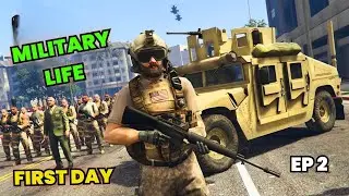 FIRST DAY AT MILITARY UNIT | GRAND MOBILE RP LIFE SIMULATOR | FULL EXPLAIN हिंदी #part19 #gaming
