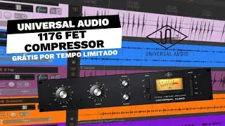 🚨UAD 1176 Compressor GRÁTIS POR TEMPO LIMITADO