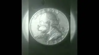 my Hobo coin  carving #hobonickel #hands #engraving #