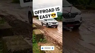 RENAULT TRIBER😍 GLIDES😲 FROM POTHOLES 😇| EASY OFFROAD WITH MUV | BEST SKILLS😎