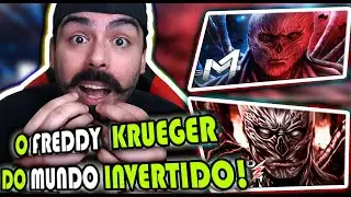 REACT - Vecna (Stranger Things) - 001 / Rap do Vecna - TERROR DO MUNDO INVERTIDO
