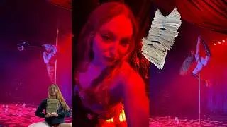 my biggest stage set ever | stripper money count + chat