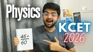 KCET Physics High weighted chapters | Get 46+ | KCET 2026