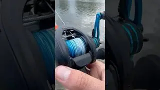 Own the Water 🌊 Blue Camo Braid Built for Bold Anglers! #bluecamo #reactiontackle