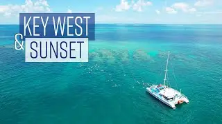 4K Drone Video - Key West & Sunset - Chill House