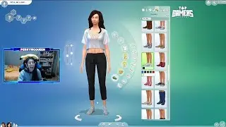 Perry Mcqueen y Irene Fielsd The Sims