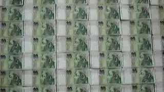 444 pieces of 20 slovak koruna bills