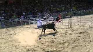 Lee Busque XBF Freestyle Bullfighting at Saint-Quentin, New Brunswick, Canada