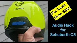 Schuberth Helmet Audio Hack