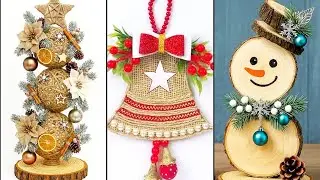 Wow 100k Rustic Christmas Decor Ideas / 💡 Crafts Rustic Christmas Ornaments That Feel Warm & Cozy