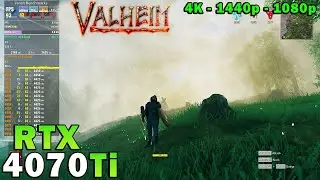 Valheim | RTX 4070 Ti | Ryzen 7 5800X3D | 4K - 1440p - 1080p | Maximum Settings