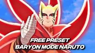 Baryon Mode Naruto - [AMV/edit] Free PRESET (Neptun Glitch Style)