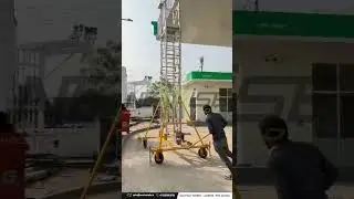 Alumnium Tower Ladder (Tiltable tower)