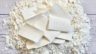 ASMR Soap Crushing//Breaking Soap Sheets | Dry Ivory Soap Plates//Sheets ~ Relaxing&Satisfying🧼💥🎧