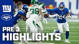 New York Giants vs. New York Jets Highlights | 2023 Preseason Week 3