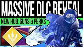 Destiny 2 | NEW WEAPONS REVEALED! Vendor Hub, DLC Gameplay, Exotic Teaser, Stasis Perk & Next Reveal