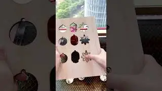 Wooden Earrings Laser Make with xTool D1 Pro Laser Cutter