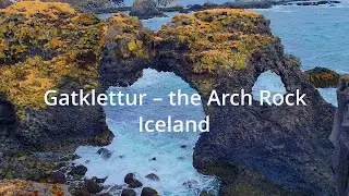 Gatklettur, the Arch Rock in Iceland