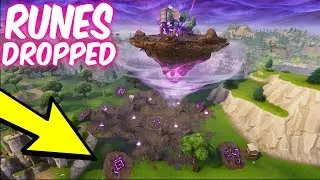 Fortnite floating island moving.THE HOUSE IS GLOWING - RUNES HAVE DROPPED