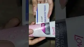 glow and lovely face wash new bright glow pH level test 💕.#skincare