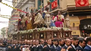 La Sagrada Cena - CORPUS de MÁLAGA 2024 - Curva a Pozos Dulces (4K)